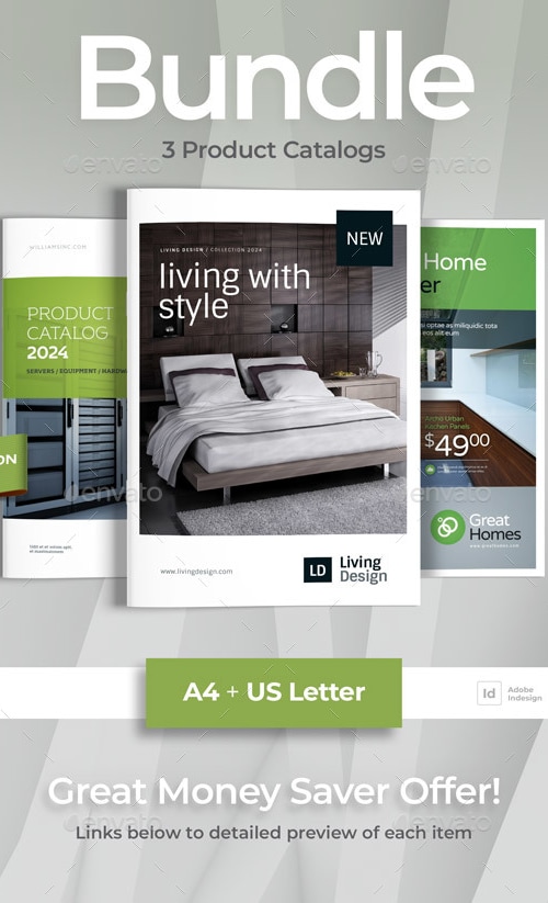 Product Catalog Bundle No 1, Print Templates GraphicRiver