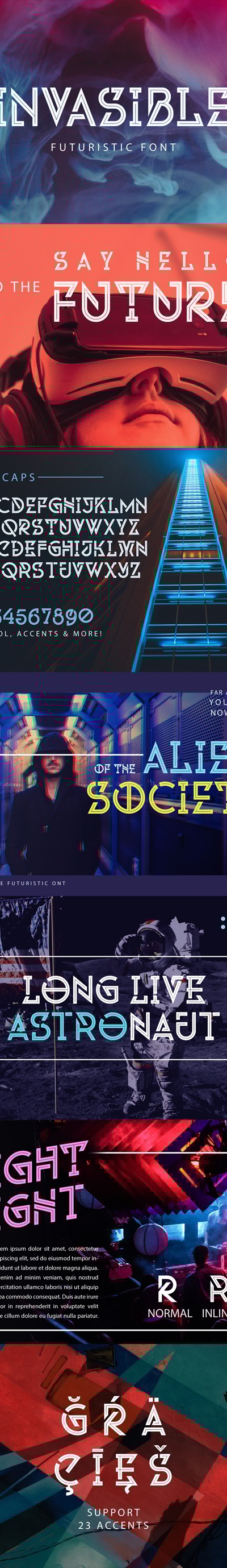 Invasible, Fonts | GraphicRiver