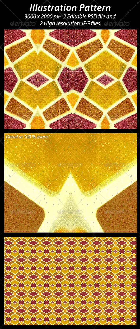 Illustration Pattern, Graphics | GraphicRiver