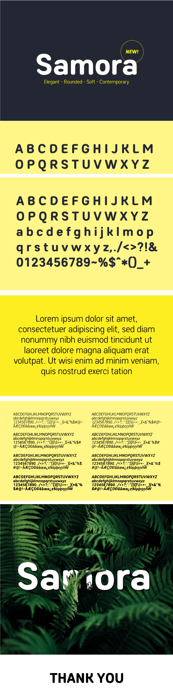 Samora Rounded Font, Fonts | GraphicRiver