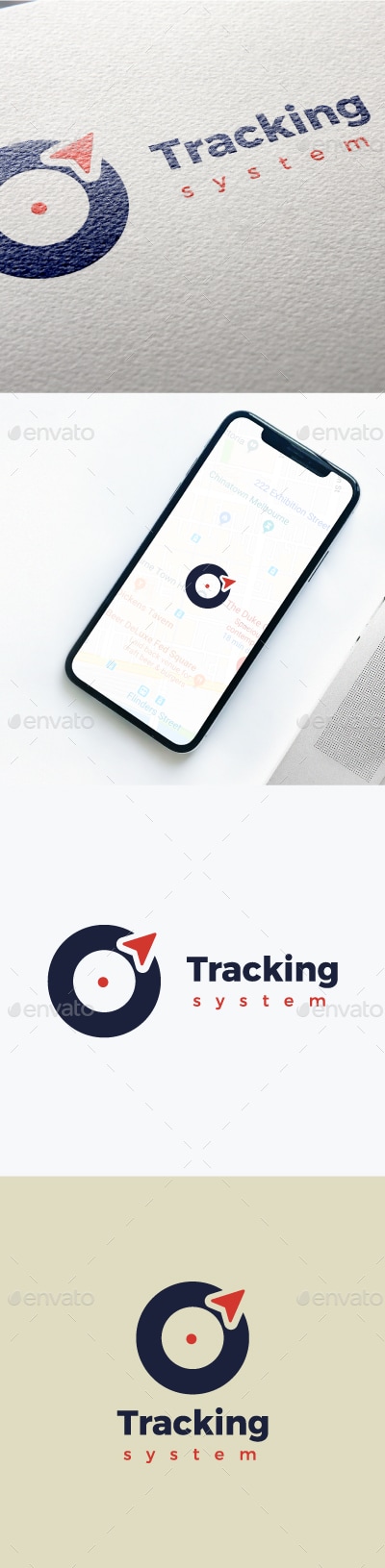 Tracking System Logo, Logo Templates | GraphicRiver