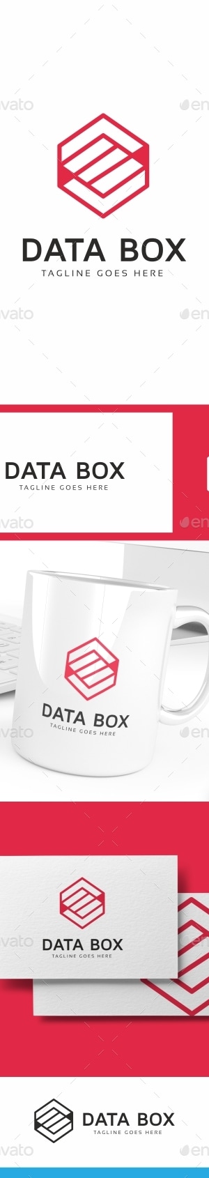 Data Box Logo, Logo Templates | GraphicRiver