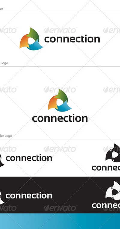 Connection Logo Design - ABS-023, Logo Templates | GraphicRiver