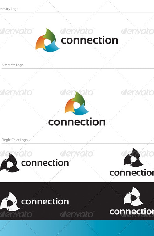 Connection Logo Design - ABS-023, Logo Templates | GraphicRiver