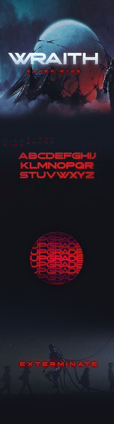 Wraith Typeface, Fonts | GraphicRiver