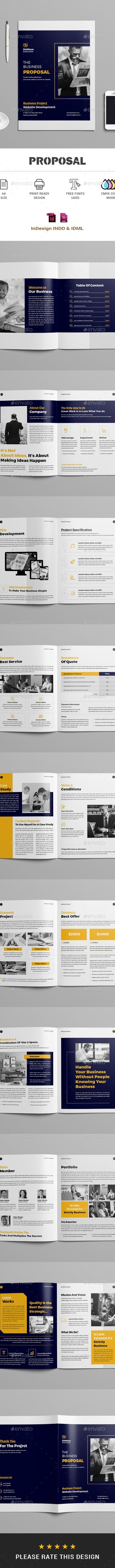 Proposal, Print Templates | GraphicRiver