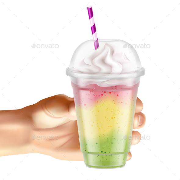 Plastic Glasses Realistic Illustration, Vectors | GraphicRiver