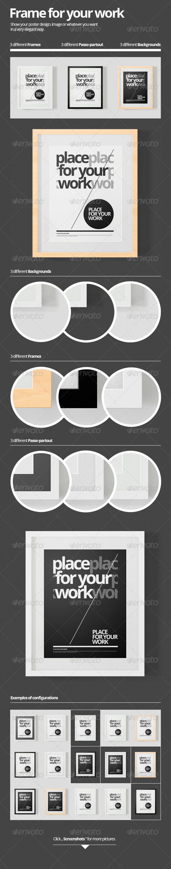 Frame for your Work, Graphics | GraphicRiver