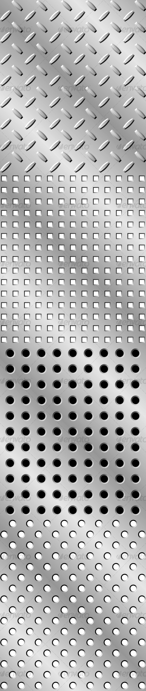 Seamless steel background, Vectors | GraphicRiver