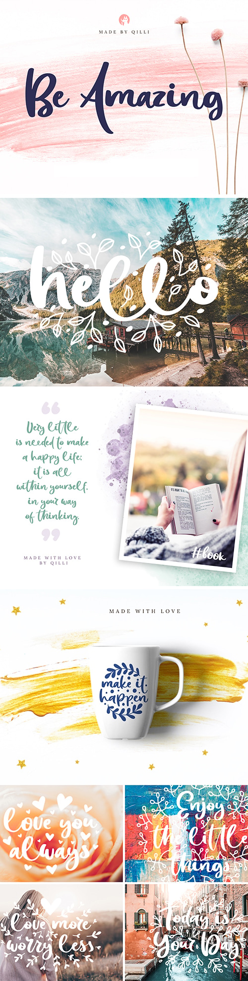 Be Amazing Font, Fonts | GraphicRiver