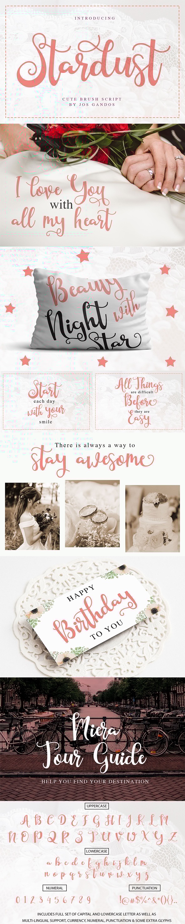 Starlight Script Style, Fonts | GraphicRiver