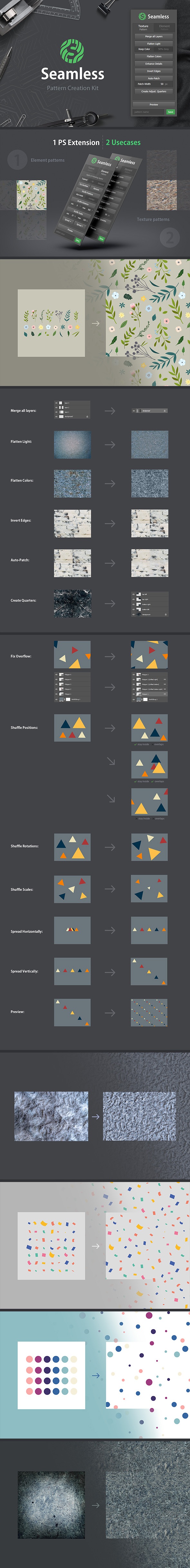 Seamless - Pattern Creation Kit, Add-ons | GraphicRiver