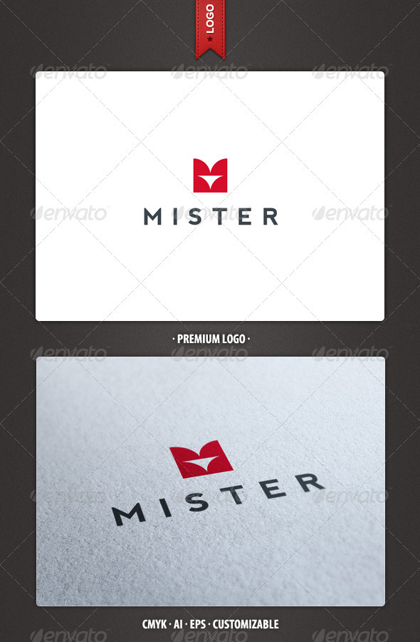Mister - Abstract and Letter M Logo, Logo Templates | GraphicRiver
