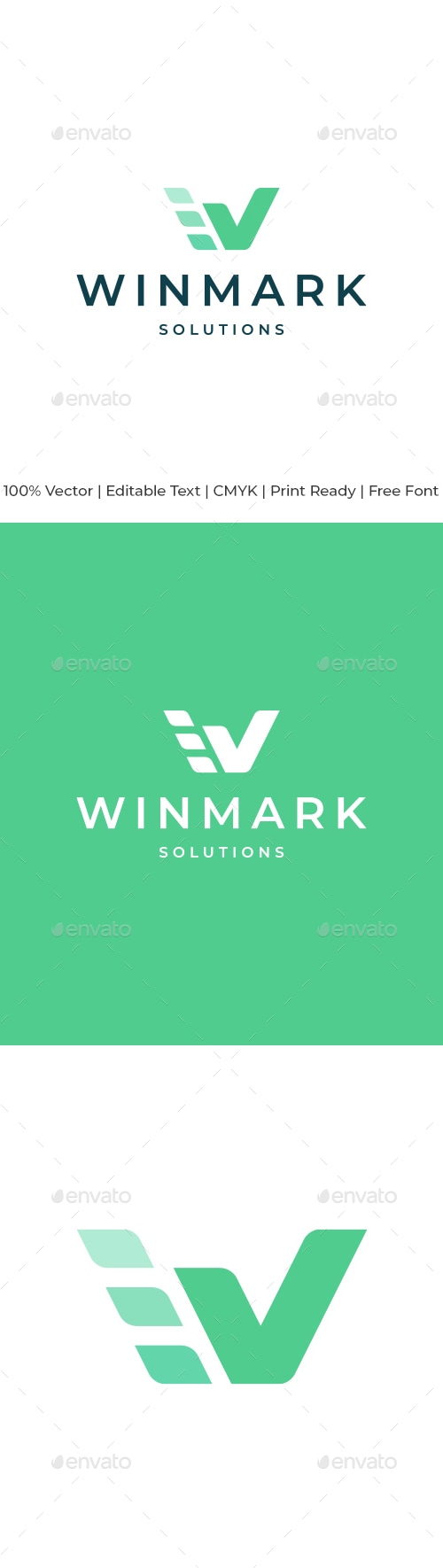 Checkmark W Letter Logo, Logo Templates | GraphicRiver