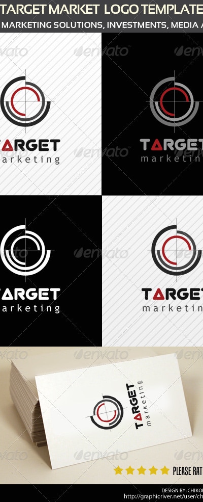Target Logo Template, Logo Templates | GraphicRiver