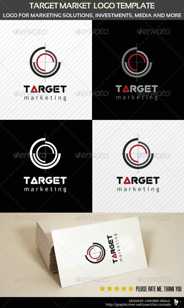 Target Logo Template, Logo Templates | GraphicRiver