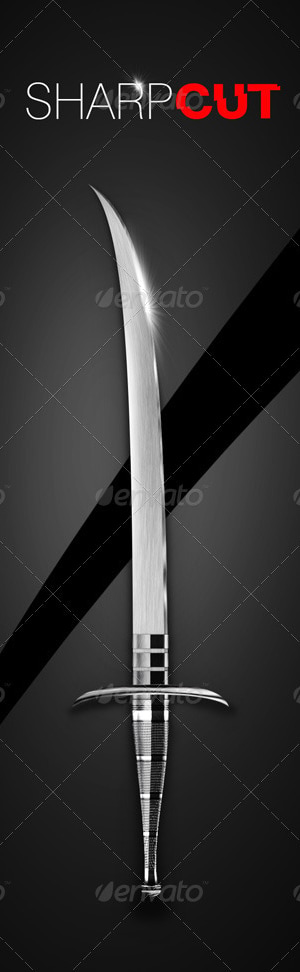 Layered Steel Sword, Graphics | GraphicRiver