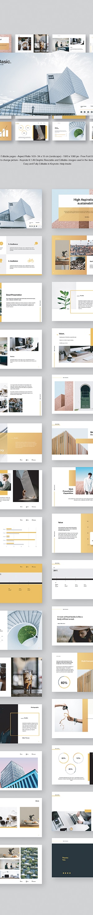 Basic Keynote, Presentation Templates | GraphicRiver