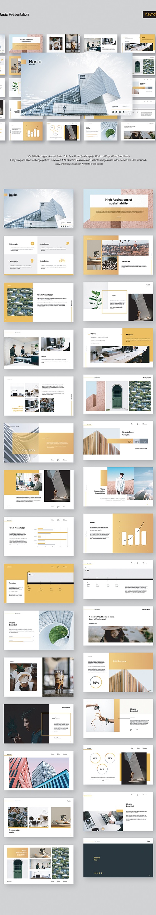 Basic Keynote, Presentation Templates | GraphicRiver