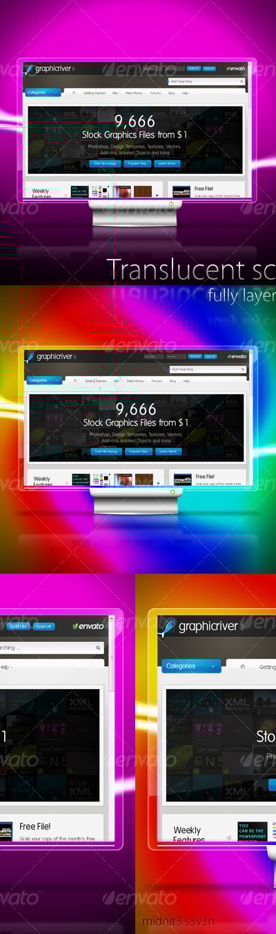 Translucent Screen, Graphics | GraphicRiver