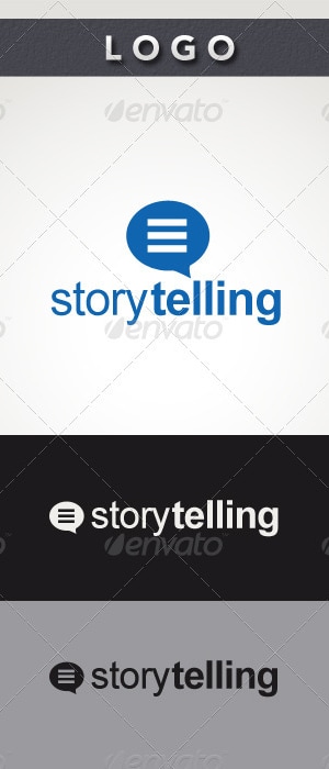 Story Telling Logo, Logo Templates | GraphicRiver