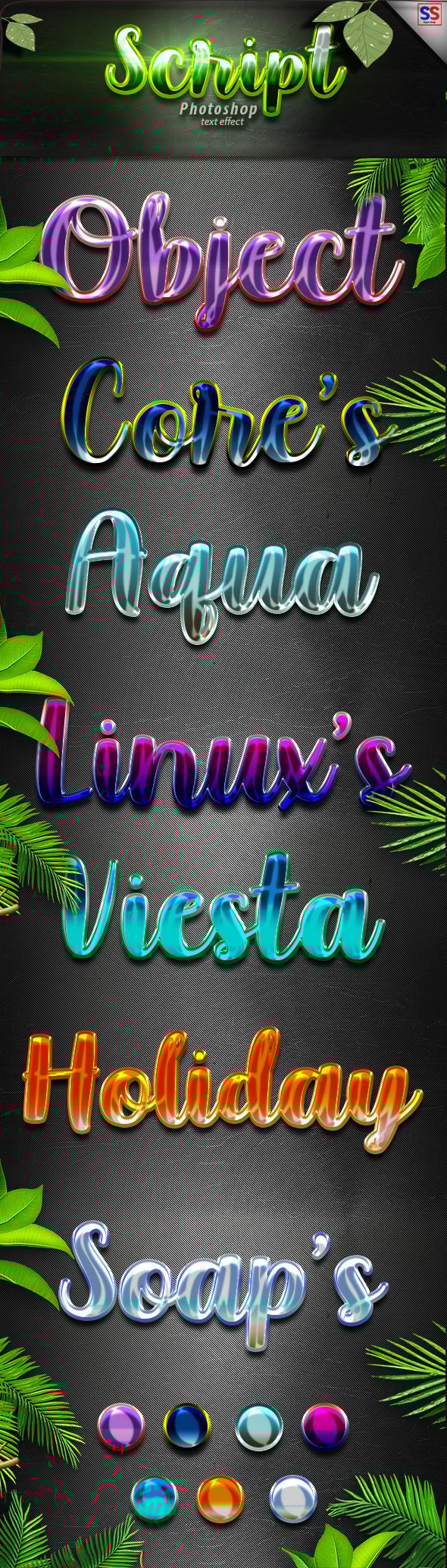 Script Photoshop Text Effect Vol 3, Add-ons | GraphicRiver