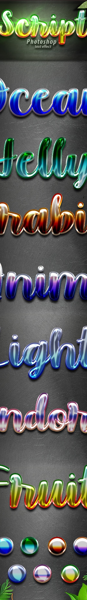 Script Photoshop Text Effect Vol 4, Add-ons | GraphicRiver