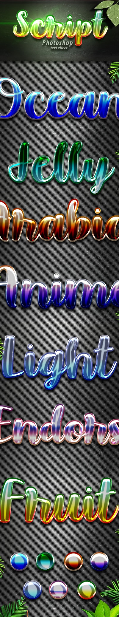 Script Photoshop Text Effect Vol 4, Add-ons | GraphicRiver