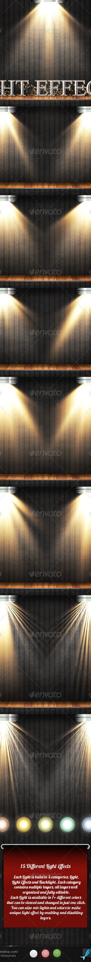 Light Effects Set 3, Graphics | GraphicRiver