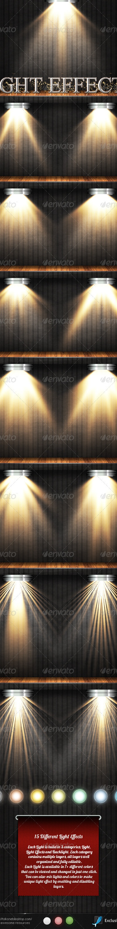 Light Effects Set 3, Graphics | GraphicRiver
