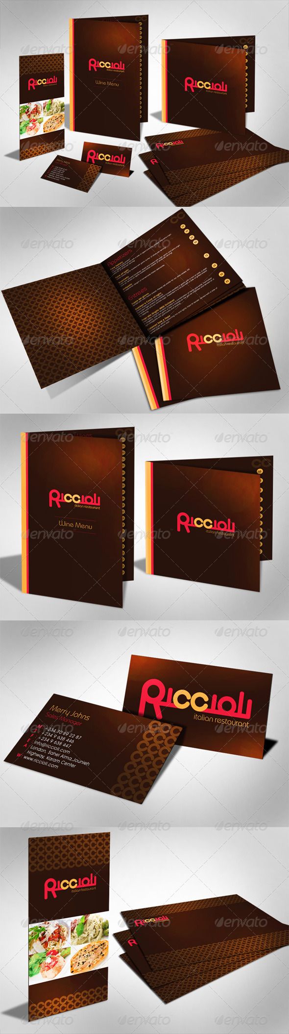 Modern Fancy Menu, Print Templates | GraphicRiver