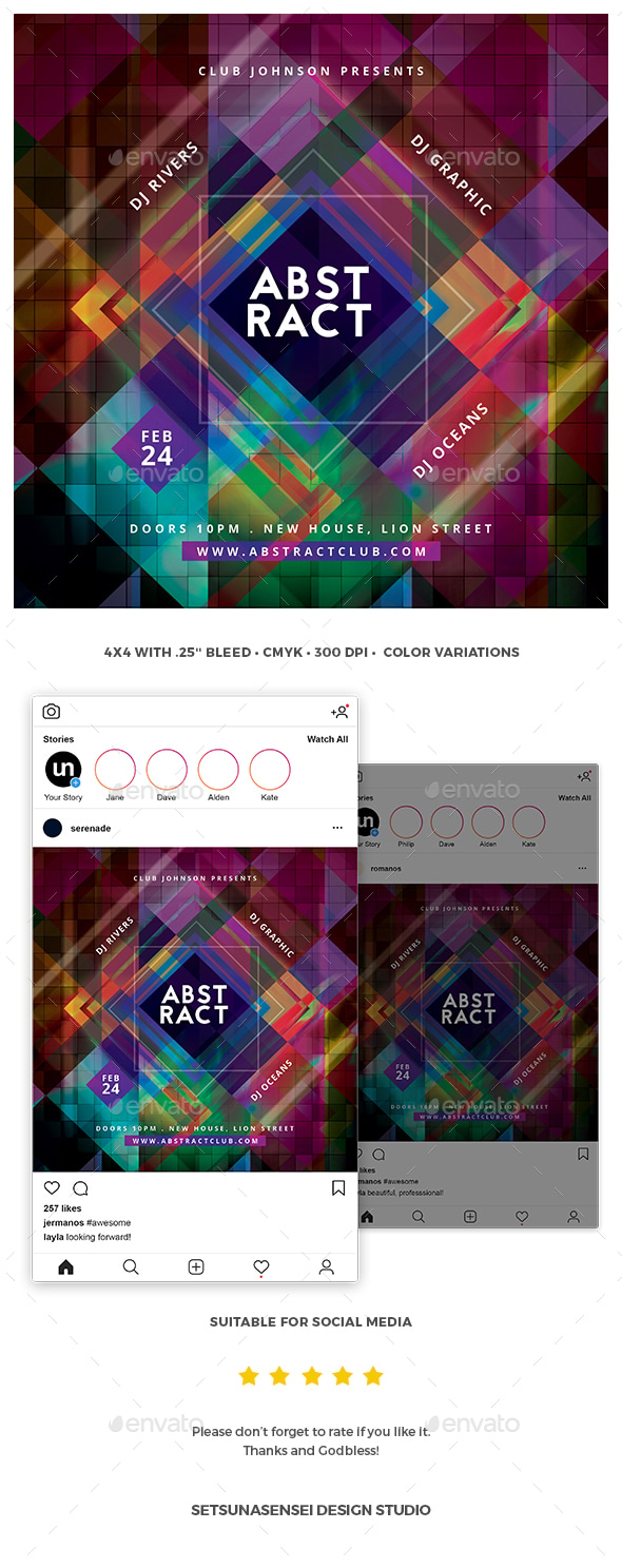 Abstract Flyer, Print Templates | GraphicRiver