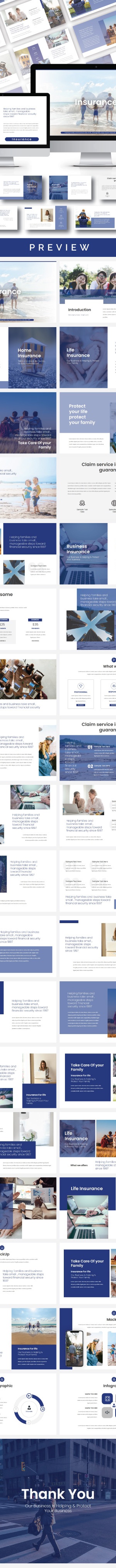 INSURANCE - Presentation Template, Presentation Templates | GraphicRiver