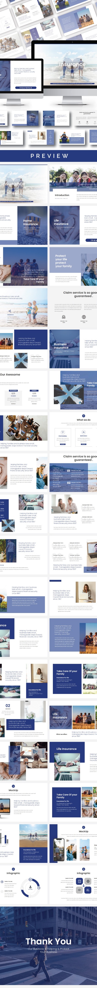 INSURANCE - Presentation Template, Presentation Templates | GraphicRiver