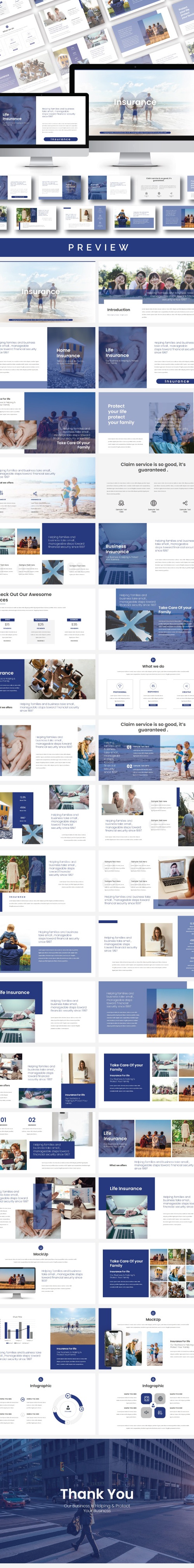 INSURANCE - Presentation Template, Presentation Templates | GraphicRiver