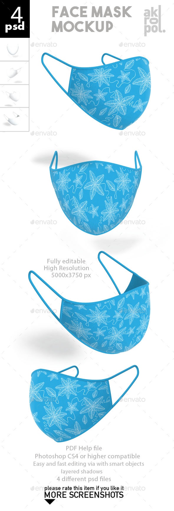 Face Mask, Graphics | GraphicRiver