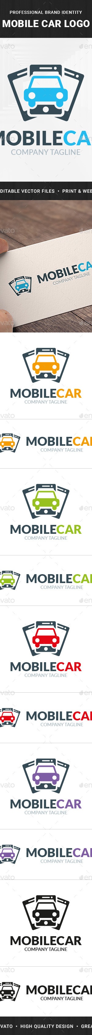 Mobile Car Logo Template, Logo Templates | GraphicRiver