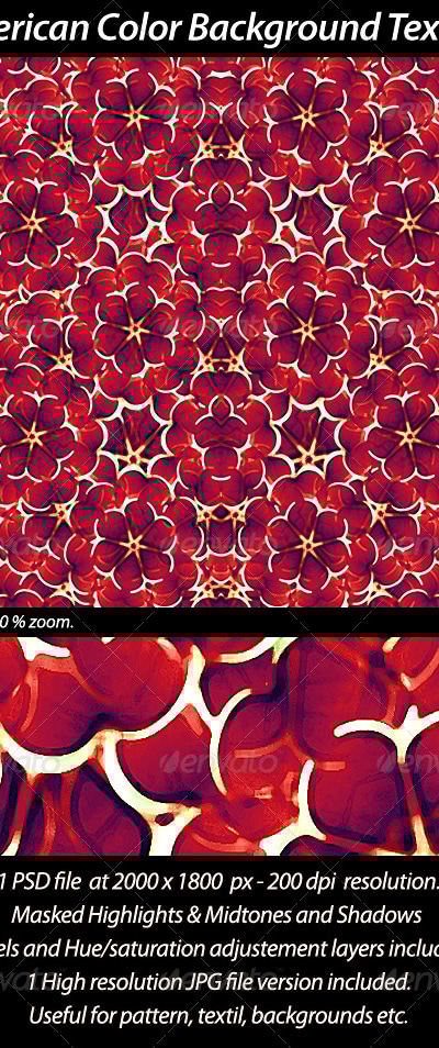 American Colors Background Texture, Graphics | GraphicRiver