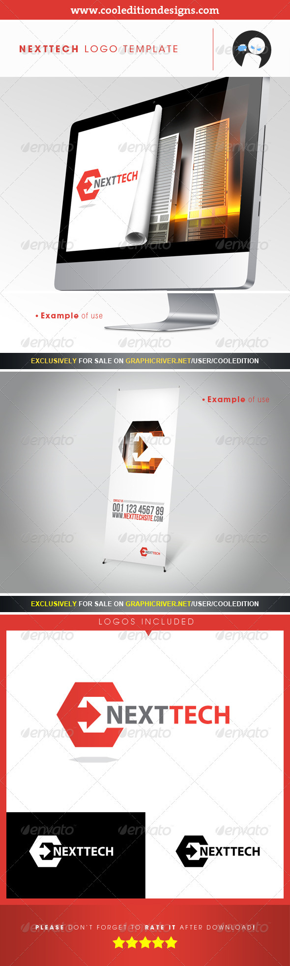 Nexttech - Logo template, Logo Templates | GraphicRiver