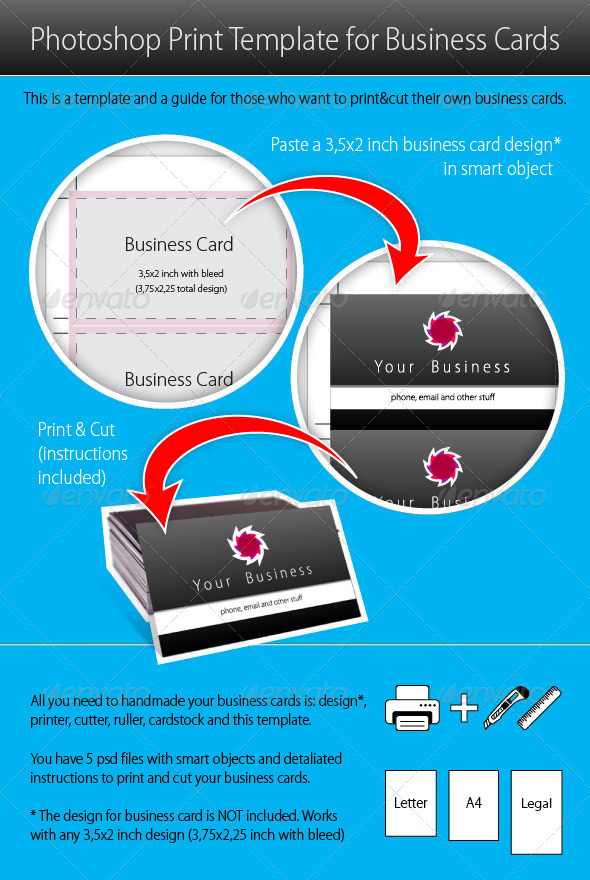 Image 19 for Business Card Size Template Photoshop