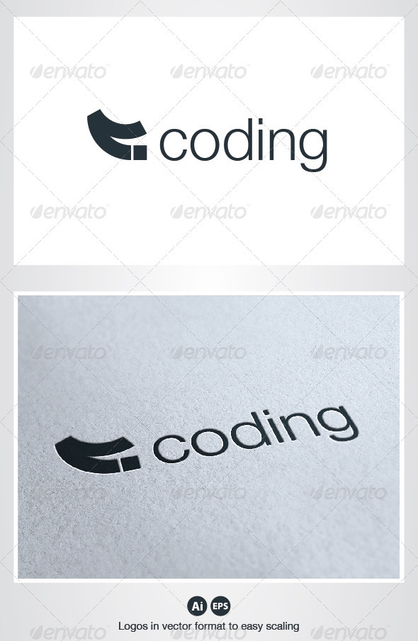 Coding Logo, Logo Templates | GraphicRiver
