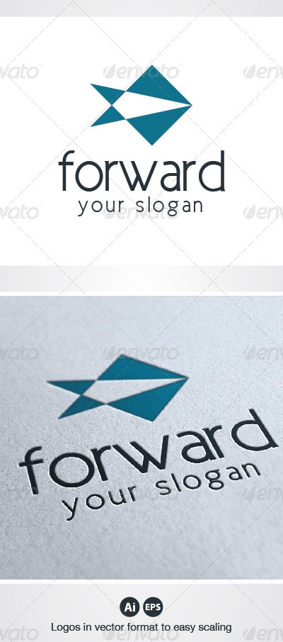 Forward Logo, Logo Templates | GraphicRiver