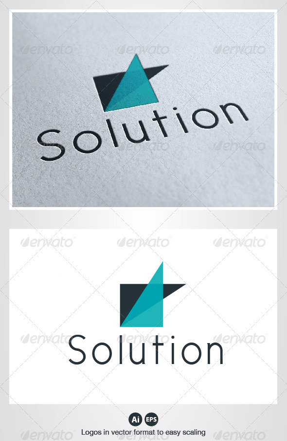 Solution Logo, Logo Templates | GraphicRiver