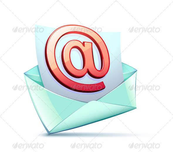 E-mail symbol, Vectors | GraphicRiver