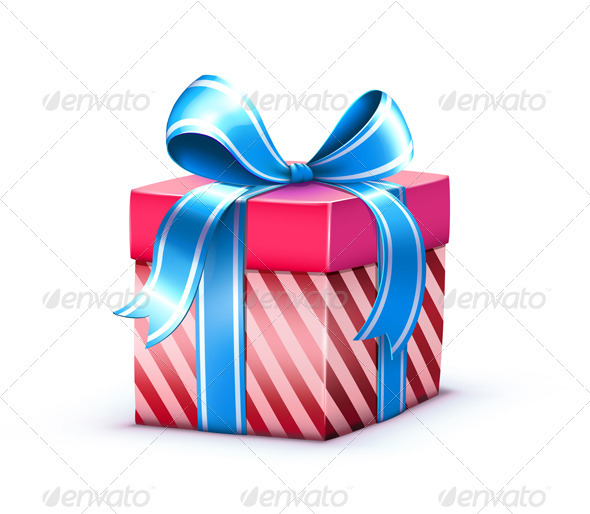 Present box, Vectors | GraphicRiver