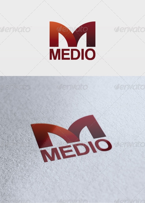 Medio Logo, Logo Templates | GraphicRiver