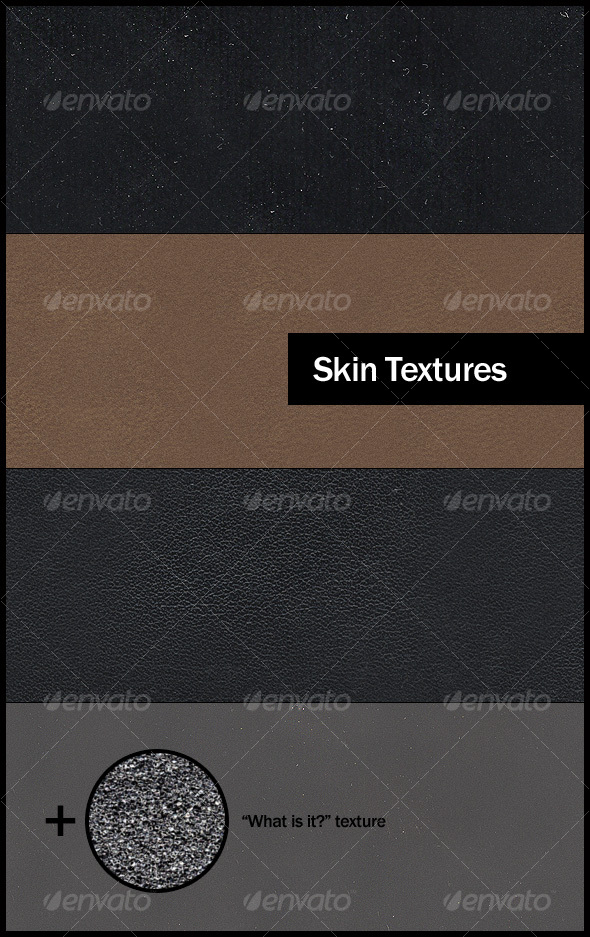 4 Skin Textures Pack, Textures | GraphicRiver