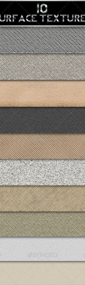 10 Surface Textures, Textures | GraphicRiver