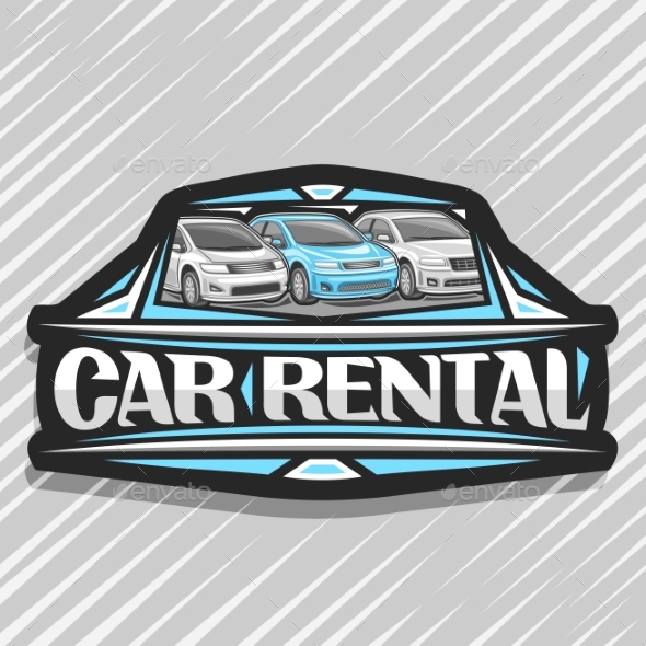 Vector Logo for Car Rental, Vectors | GraphicRiver