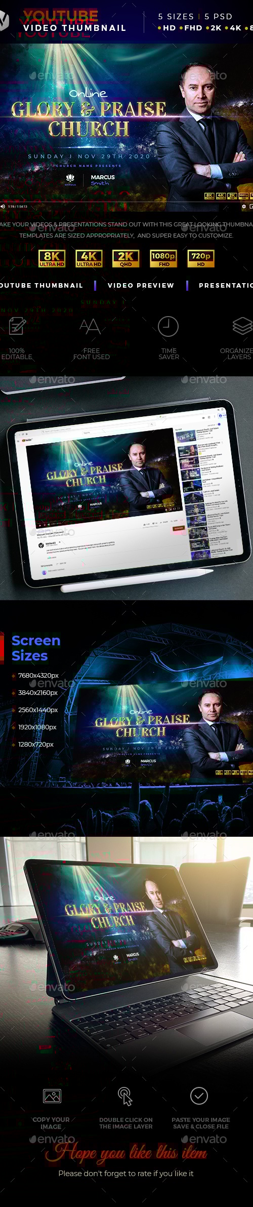 Youtube Thumbnail, Web Elements | GraphicRiver